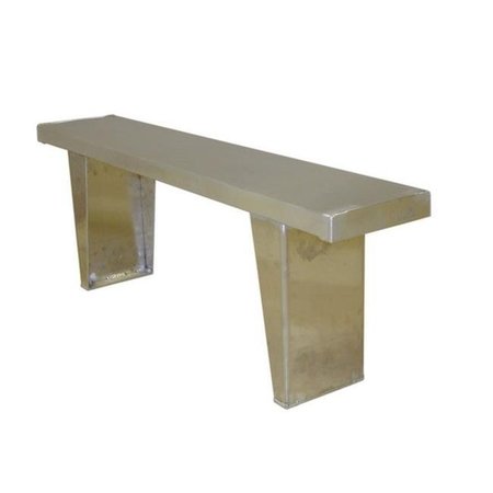 PRAIRIE VIEW INDUSTRIES Prairie View BENCH8 8 ft. Aluminum Single Plank Bench Seat; 17.4 x 9.5 x 96 in. BENCH8